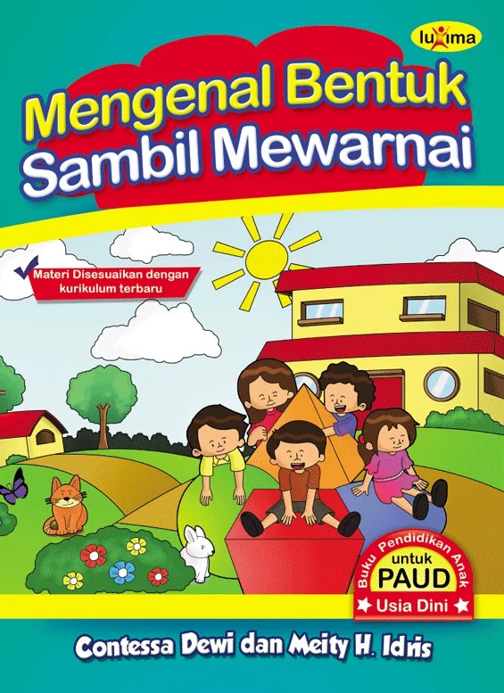 Mengenal Bentuk Sambil Mewarnai